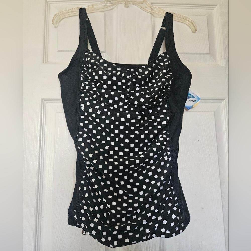 Lycra Tankini Camisole Swim Top Plus Size 16W - NWT